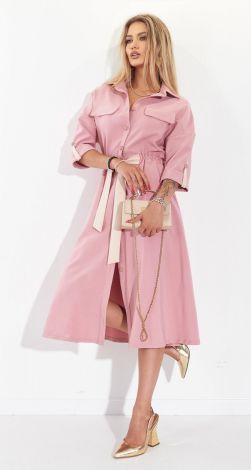 A stylish dress with an interesting cut