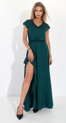 Нарядное шелковое платье