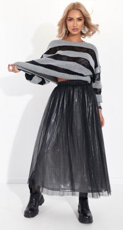 Повітряна спідниця пліссе