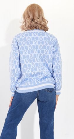 Свитерок с модным рисунком