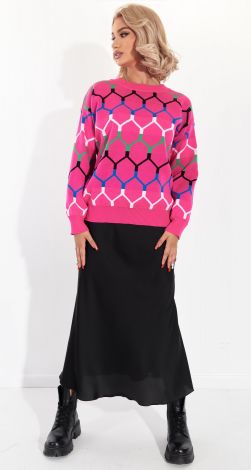 Свитерок с модным рисунком