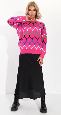 Свитерок с модным рисунком