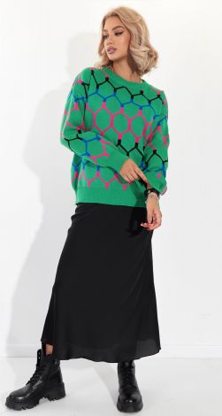 Свитерок с модным рисунком