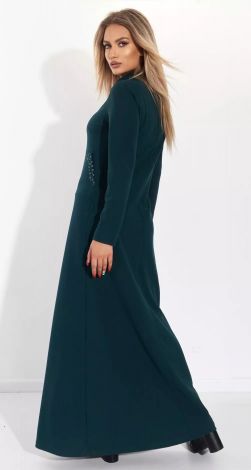 Стильное длинное платье