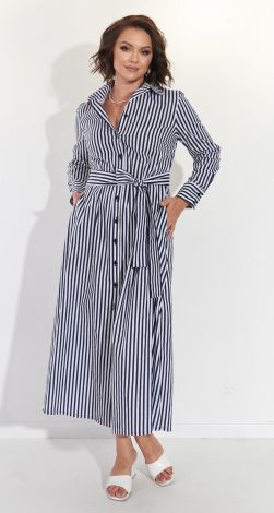 Платье в полоску