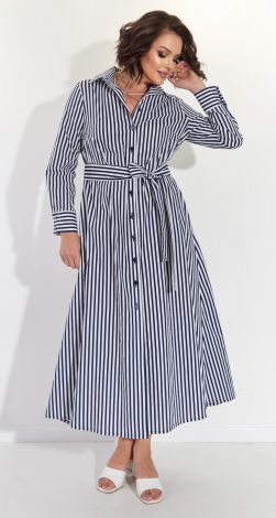 Платье в полоску