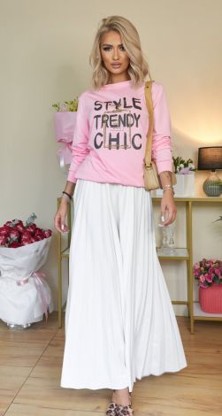 Красивый свитшот с принтом