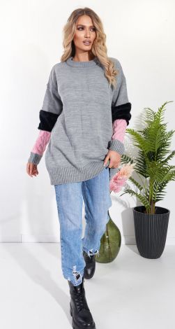 Модный свитер туника