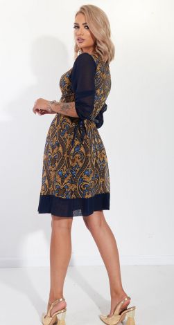 Красивое шифоновое платье