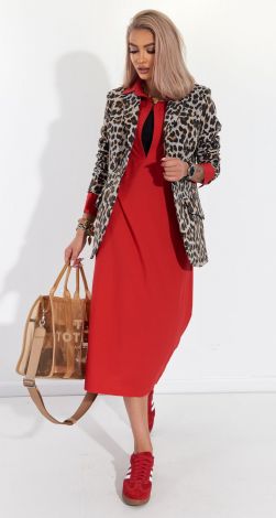 Пиджак с принтом