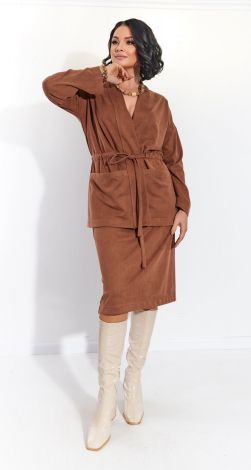 Замшевый костюм