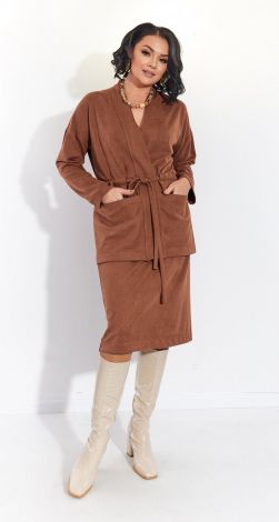 Замшевый костюм