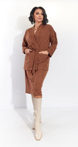 Замшевый костюм