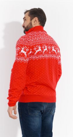 Кофта  с оленями 