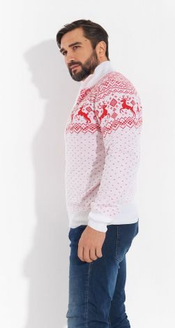 Кофта  с оленями 