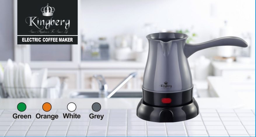 Электрическая кофеварка, 4 цвета, KB-1995