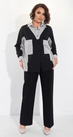 Стильний брючний костюм