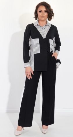 Стильний брючний костюм