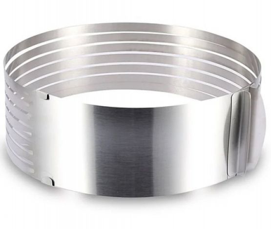 Форма — кольцо для нарезки коржей из нержавеющей стали BN-1035