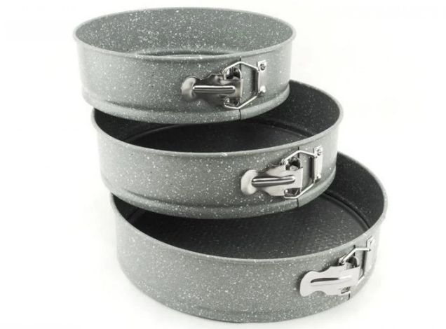 Набор разъемных форм для выпечки мраморное покрытие BN-1051