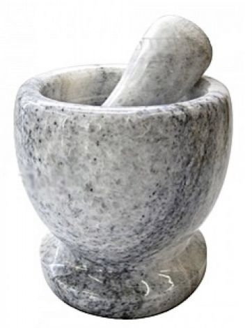 Кухонная ступка из мрамора BN-010