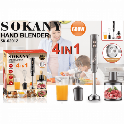 Блендер 4 в 1 Sokany SK-02012