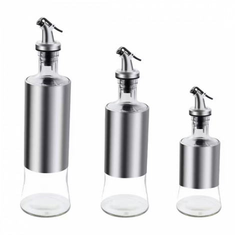 Стеклянная бутылка для жидкостей, 200 мл. BN-795  