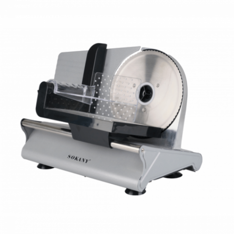 Слайсер ломтерезка SK-446 из нержавеющей стали. Sokany