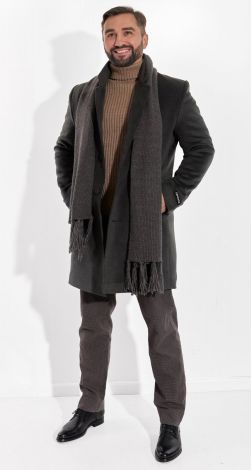 Стильное мужское пальто