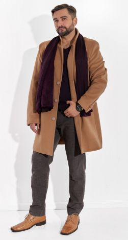 Стильное мужское пальто