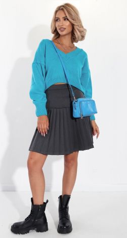 Укороченный свитер