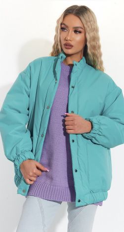 Стильний бомбер із утепленням