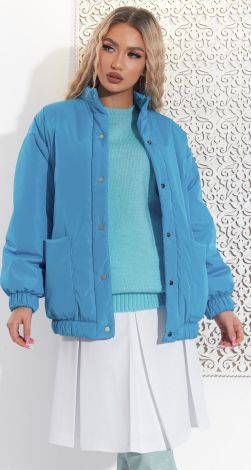 Стильний бомбер із утепленням