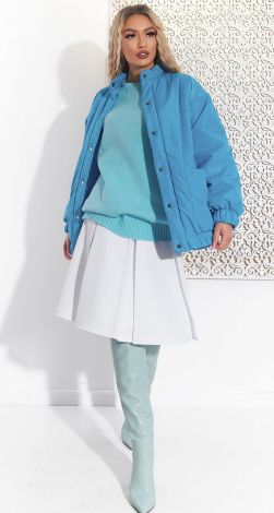 Стильний бомбер із утепленням