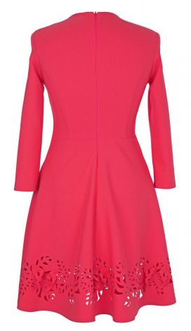 Платье с перфорацией