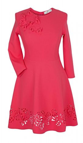 Платье с перфорацией