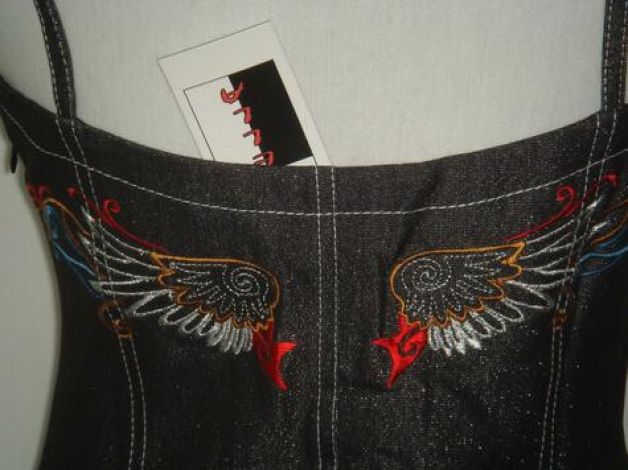 Сарафан джинсовый 