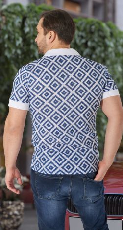 Стильная трикотажная рубашка