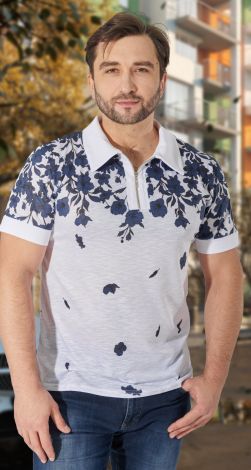 Стильная трикотажная рубашка