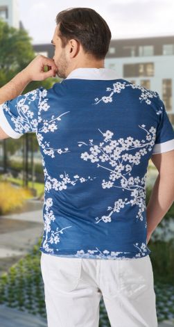 Стильная трикотажная рубашка