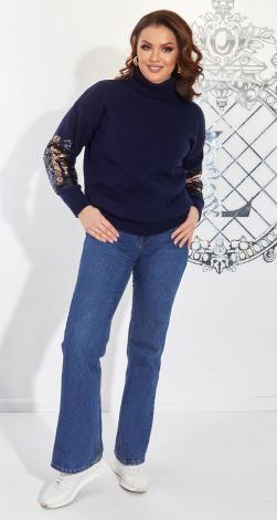 Свитер с пайеткой