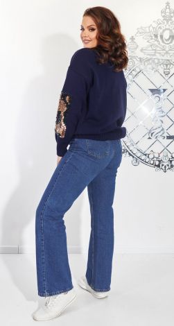 Свитер с пайеткой