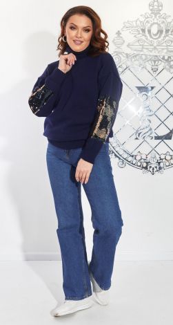 Свитер с пайеткой