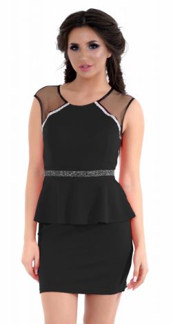 Молодёжное нарядное платье большого размера