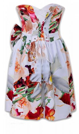 Платье  орхидея