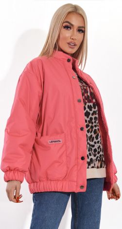 Стильний бомбер із утепленням