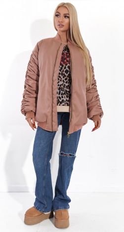 Об'ємний утеплений бомбер