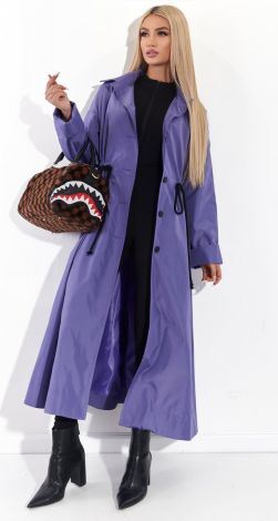 Полегшений тренч стильного крою