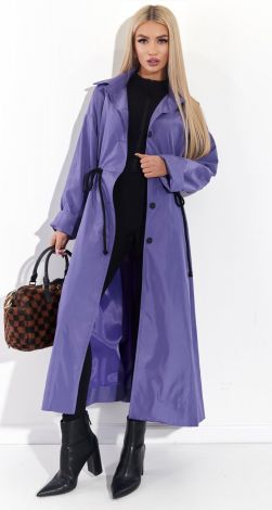 Полегшений тренч стильного крою