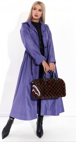 Полегшений тренч стильного крою